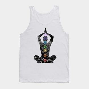 Meditating Man Tank Top